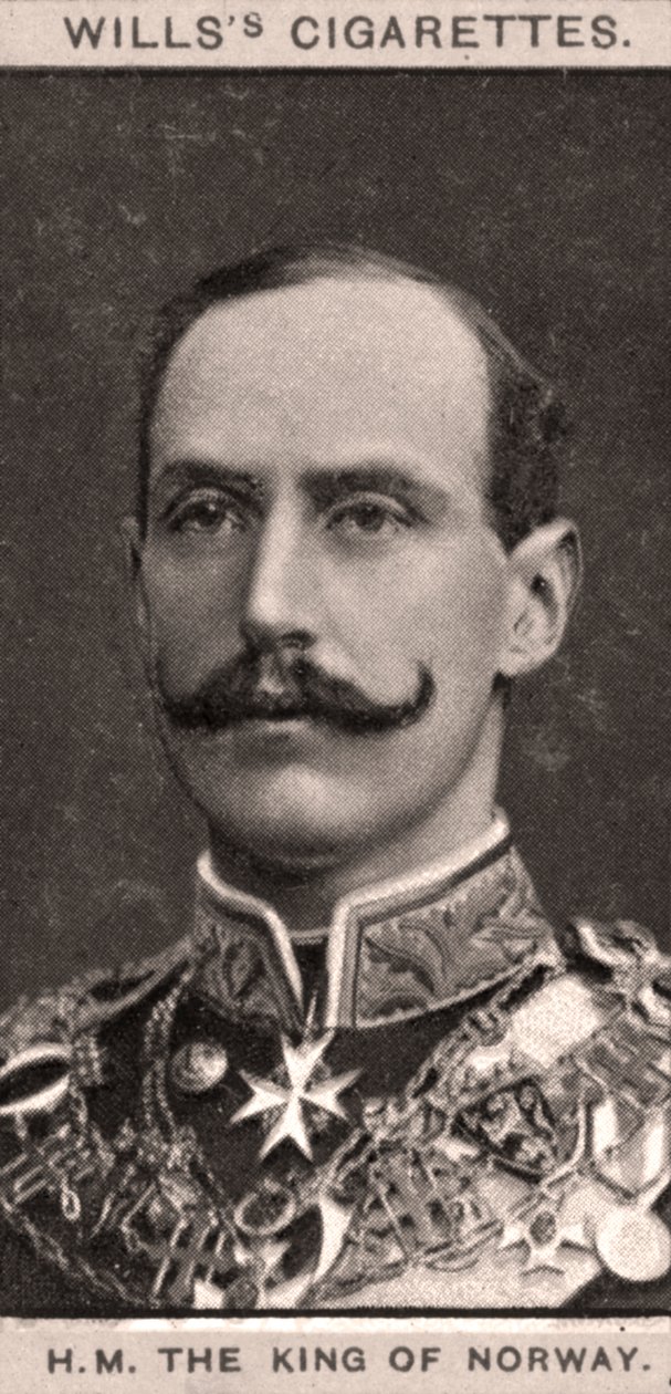 El Rey de Noruega, 1908 de WD and HO Wills