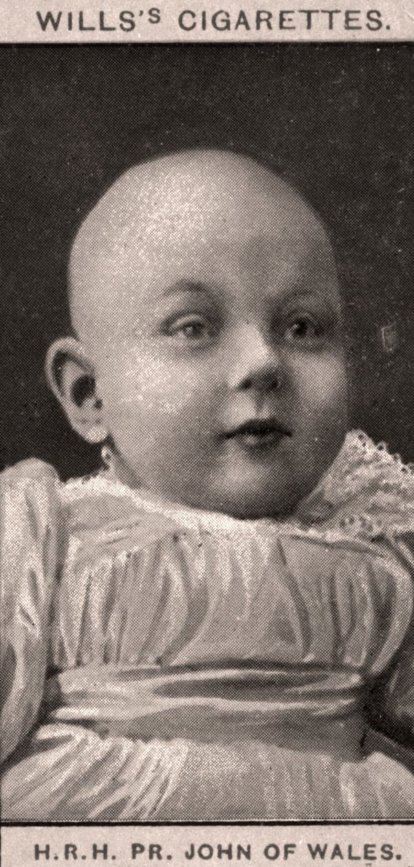 S.A.R., P.R., Juan de Gales, 1908 de WD and HO Wills