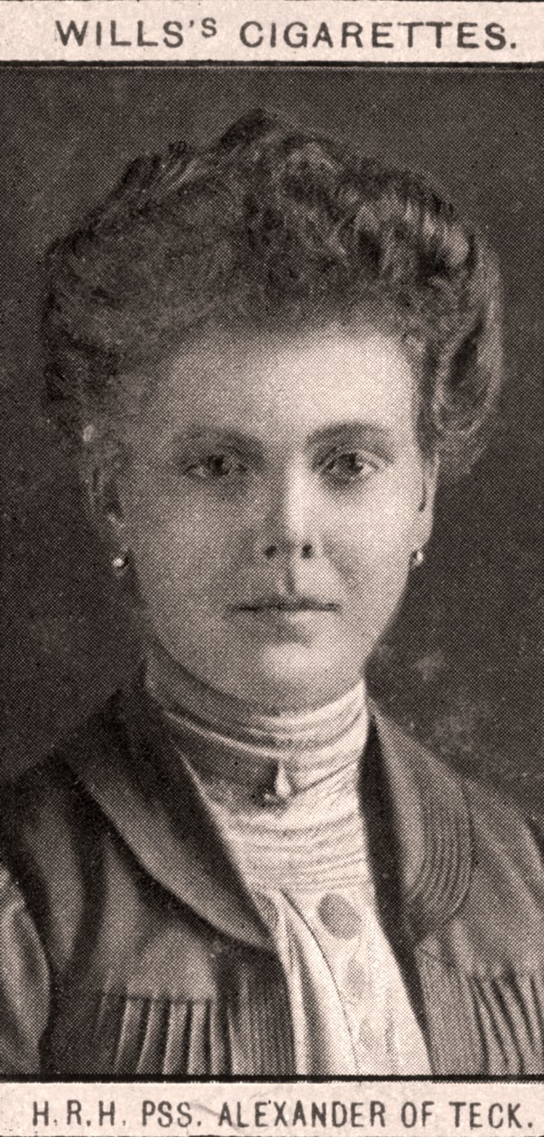 S.A.R., PSS. Alejandro de Teck, 1908 de WD and HO Wills
