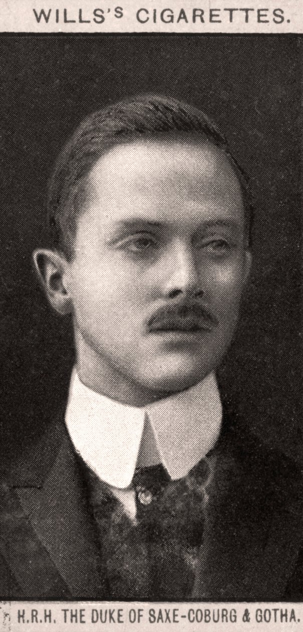 S.A.R. El Duque de Sajonia-Coburgo y Gotha, 1908 de WD and HO Wills