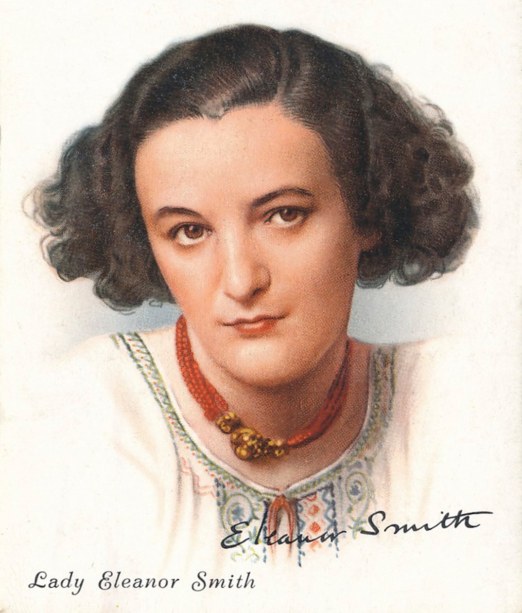 Lady Eleanor Smith, 1937 de WD and HO Wills