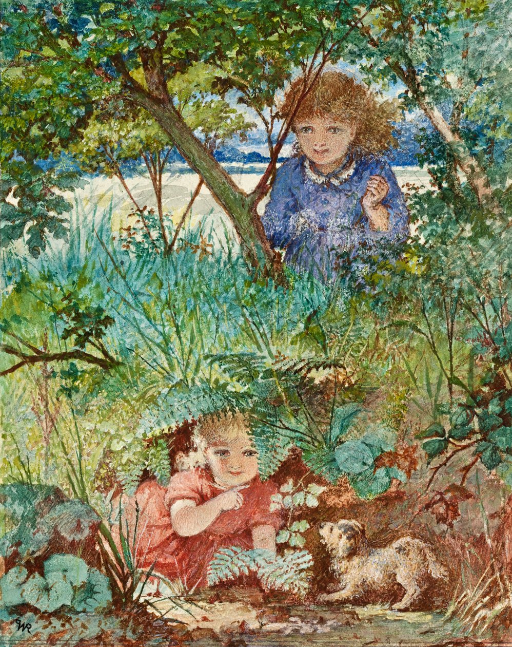 Escondite, c.1880 de W.P. Rhodes