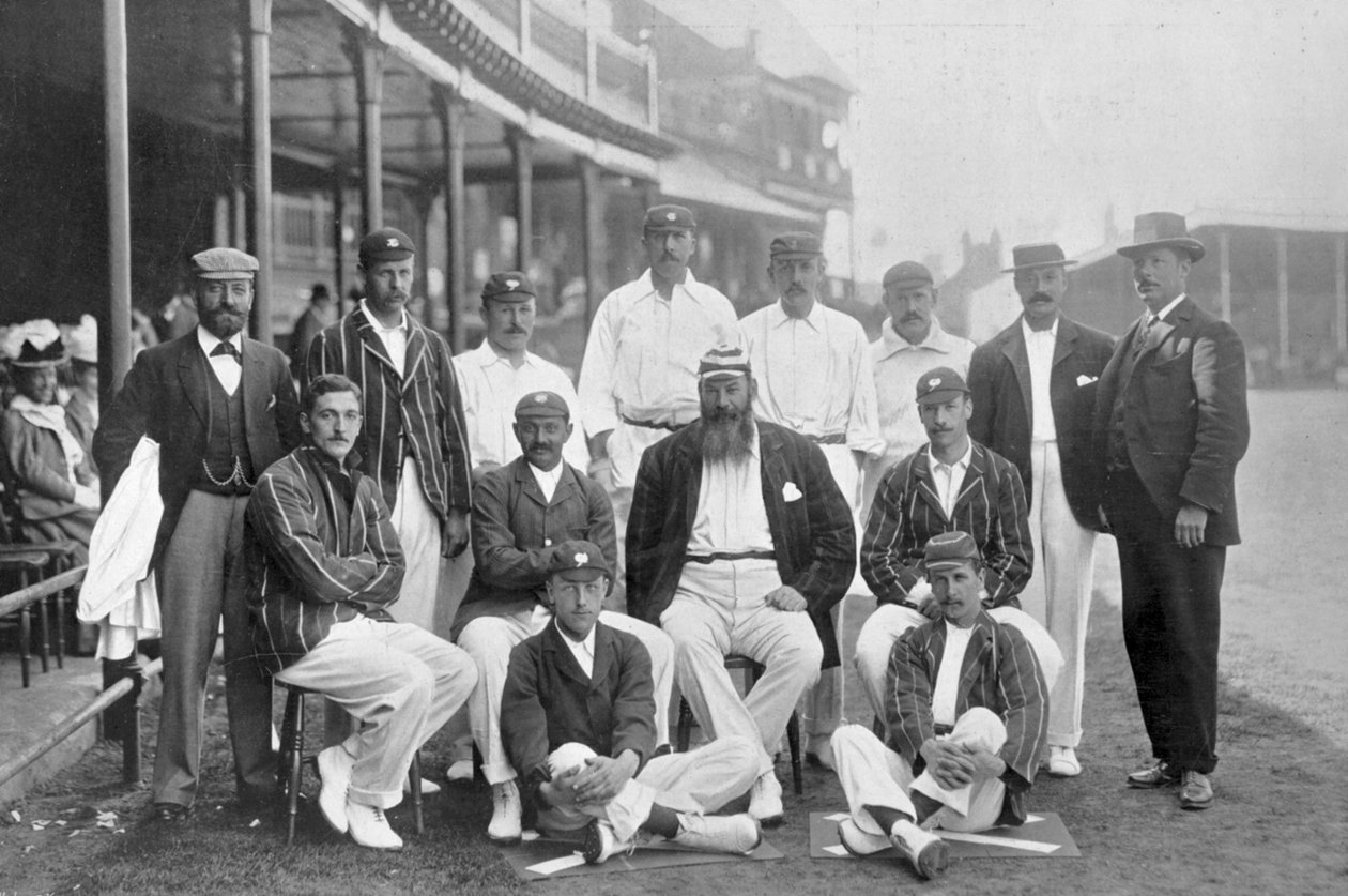 El equipo de cricket de prueba de Inglaterra en Nottingham, Nottinghamshire, 1899 de William Albert Rouch