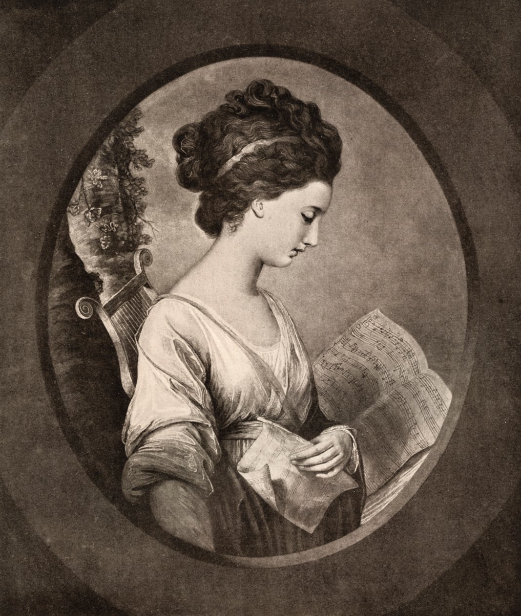 Miss Stephenson, finales del siglo XVIII, 1912 de W. Dickinson