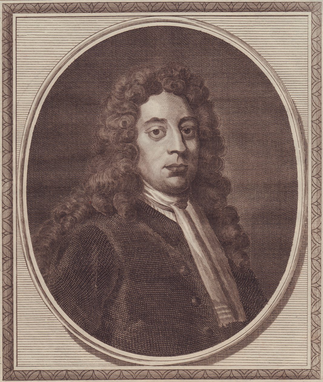 Retrato del almirante inglés George Byng de John Ward Dunsmore