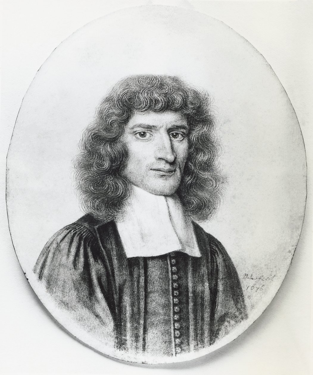 Retrato de Isaac Barrow (1630-1677), teólogo cristiano y matemático inglés de John Ward Dunsmore