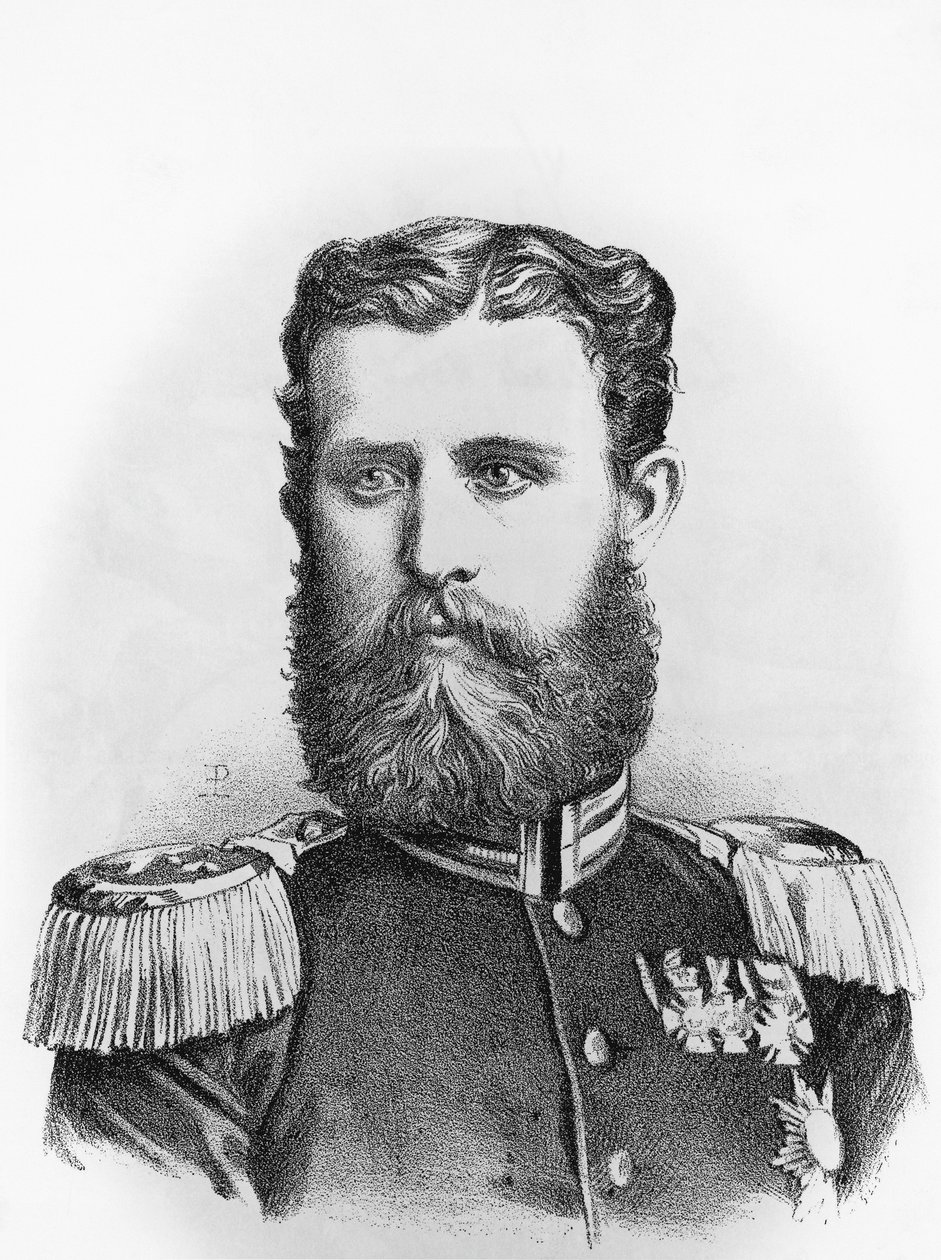 Retrato del Príncipe Leopoldo de Hohenzollern-Sigmaringen (1835-1905), candidato prusiano al trono español de John Ward Dunsmore