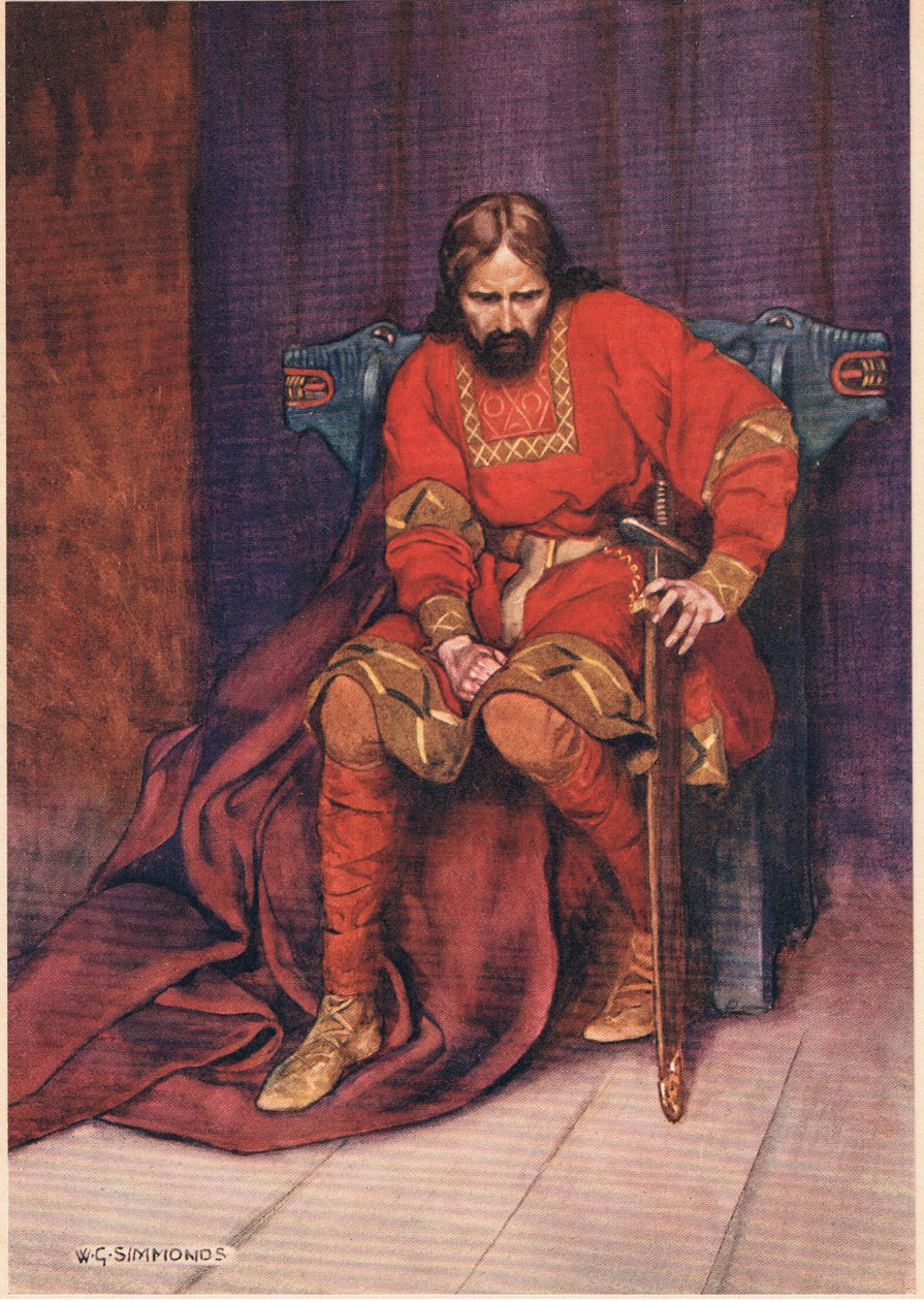 El Rey habla de matar a Hamlet, de 
