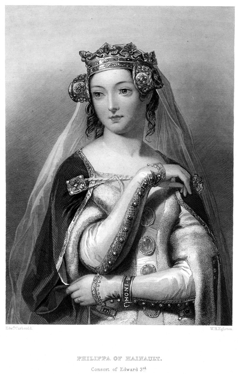 Felipa de Henao, Reina consorte de Eduardo III de W. H. Egleton