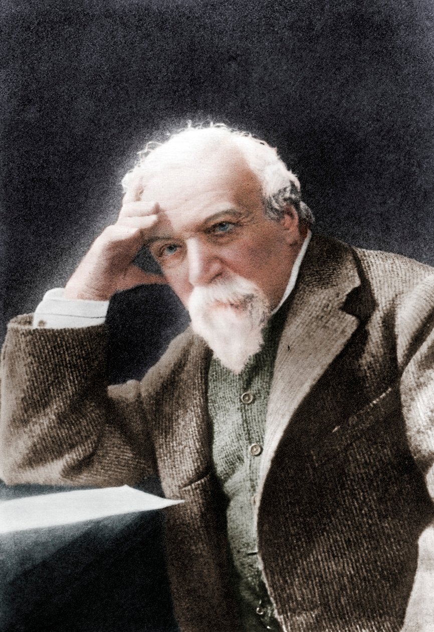 Robert Browning, poeta y dramaturgo inglés de W H Grove