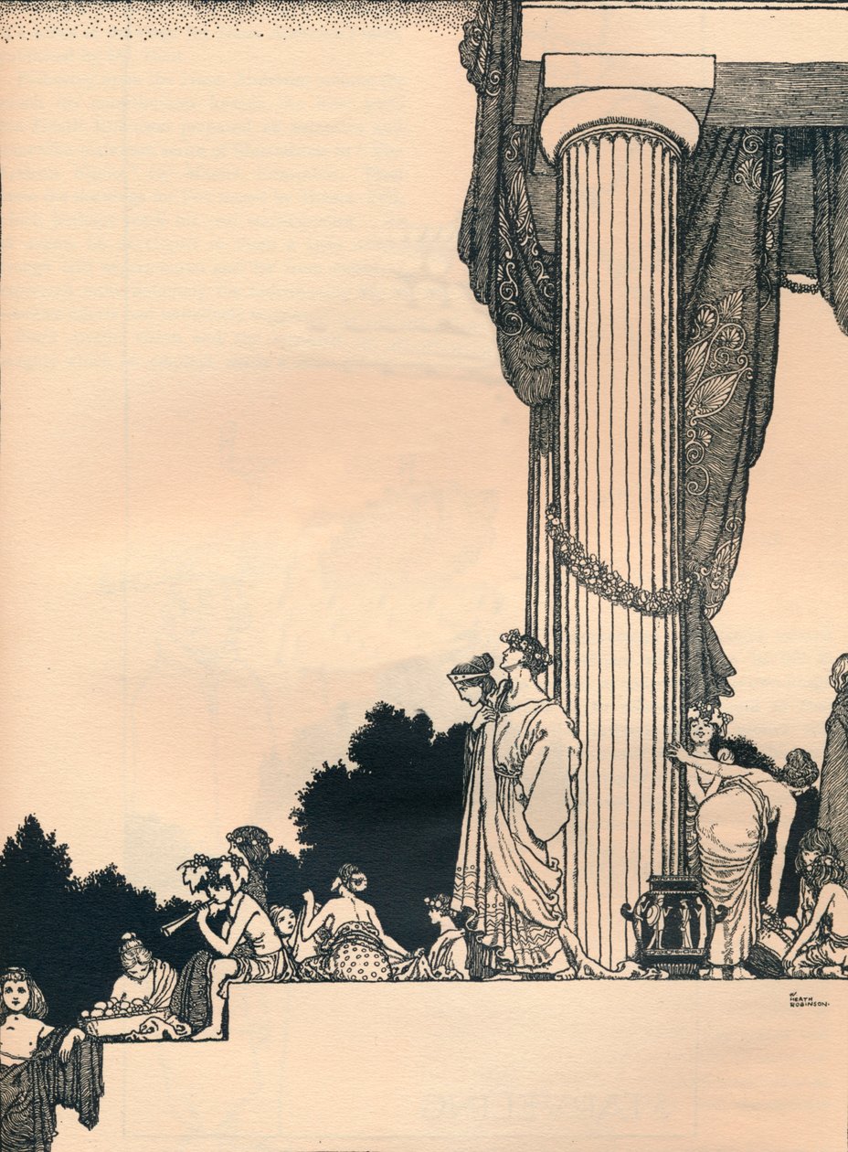 Sueño de una noche de verano, Acto 1, Escena 1 de William Heath Robinson