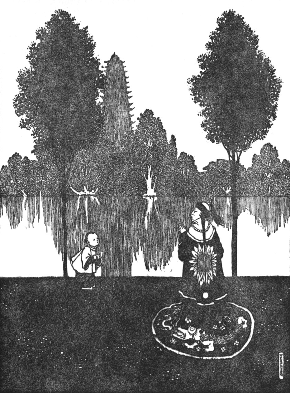 Adoraban la ciudad, el palacio y el jardín de William Heath Robinson
