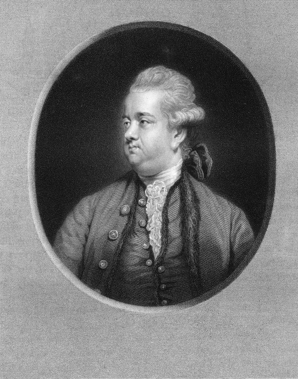 Edward Gibbon, historiador británico de W. Holl