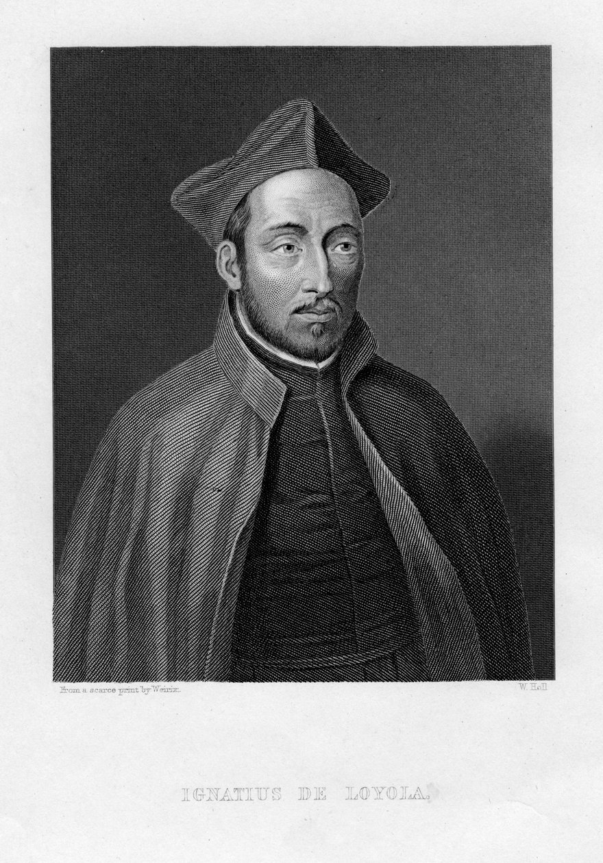 Ignacio de Loyola, Superior General de la Compañía de Jesús de W. Holl