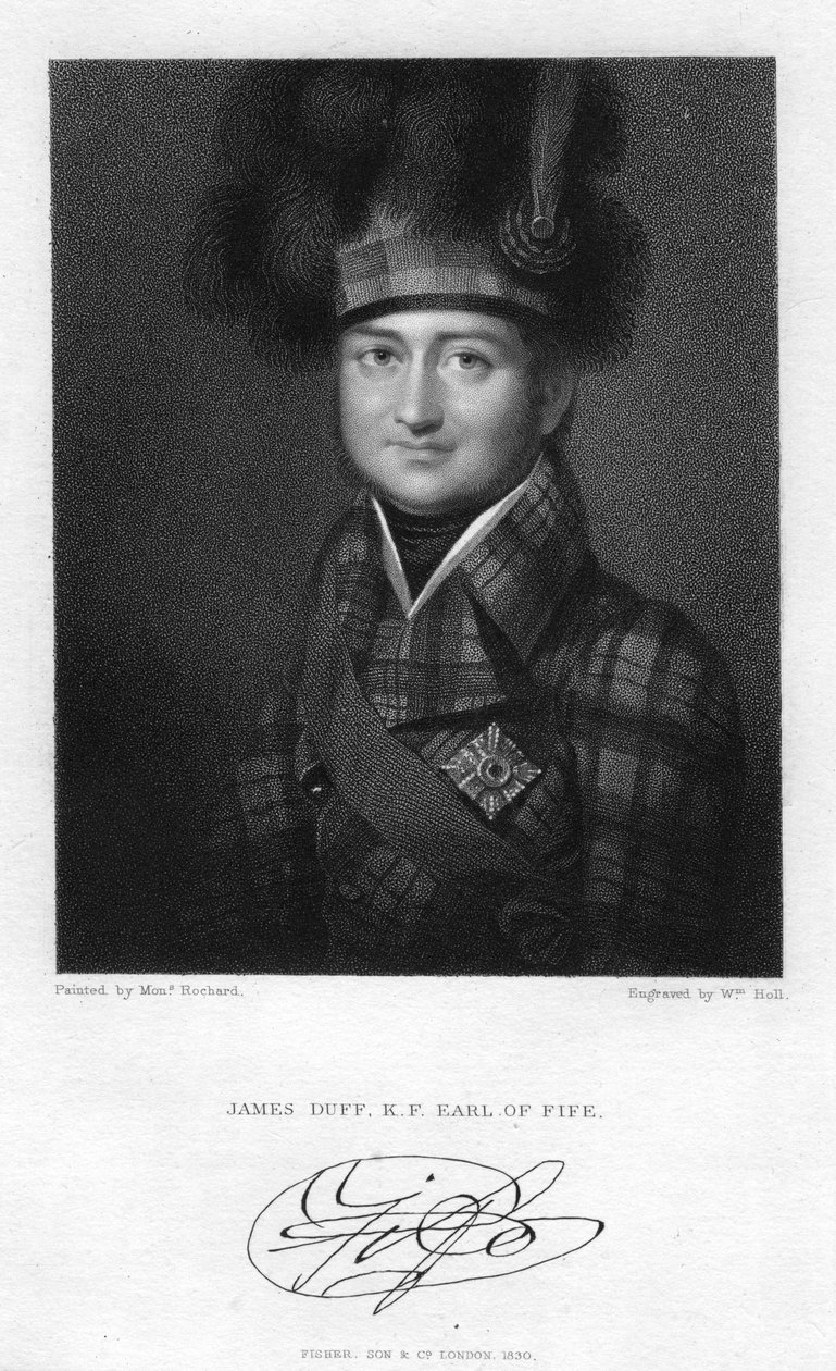 James Duff 1729-1809, 2º Conde de Fife, 1830 de W. Holl