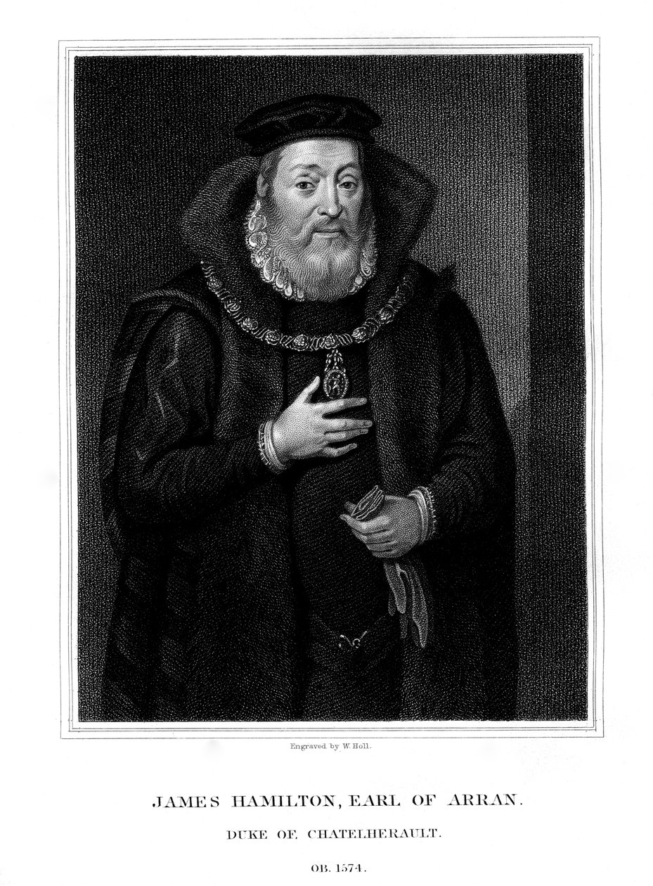 James Hamilton, 2º Conde de Arran, noble escocés, 1826 de W. Holl