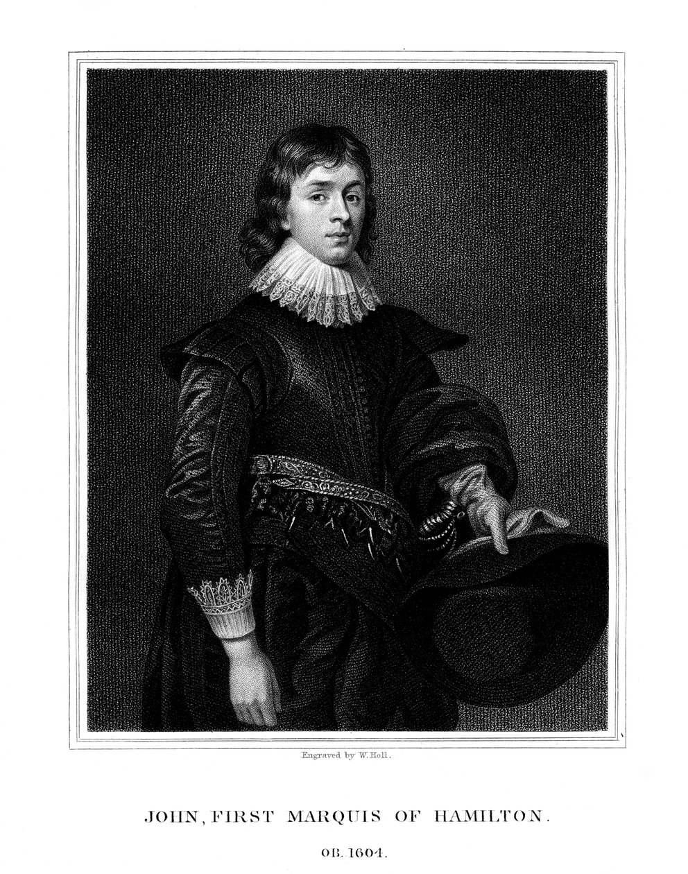 John Hamilton, primer marqués de Hamilton, 1825 de W. Holl