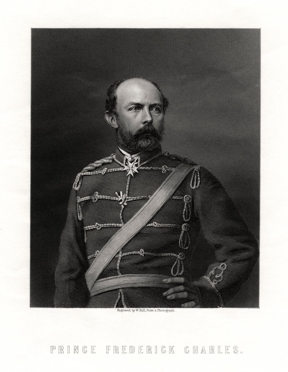 Príncipe Federico Carlos, siglo XIX de W. Holl