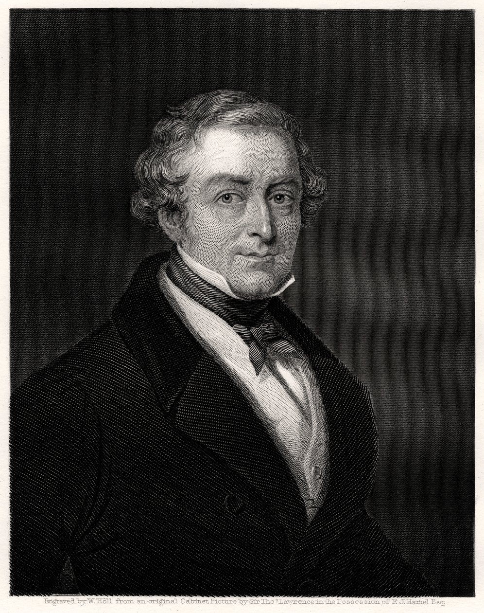 Sir Robert Peel, Primer Ministro Británico de W. Holl