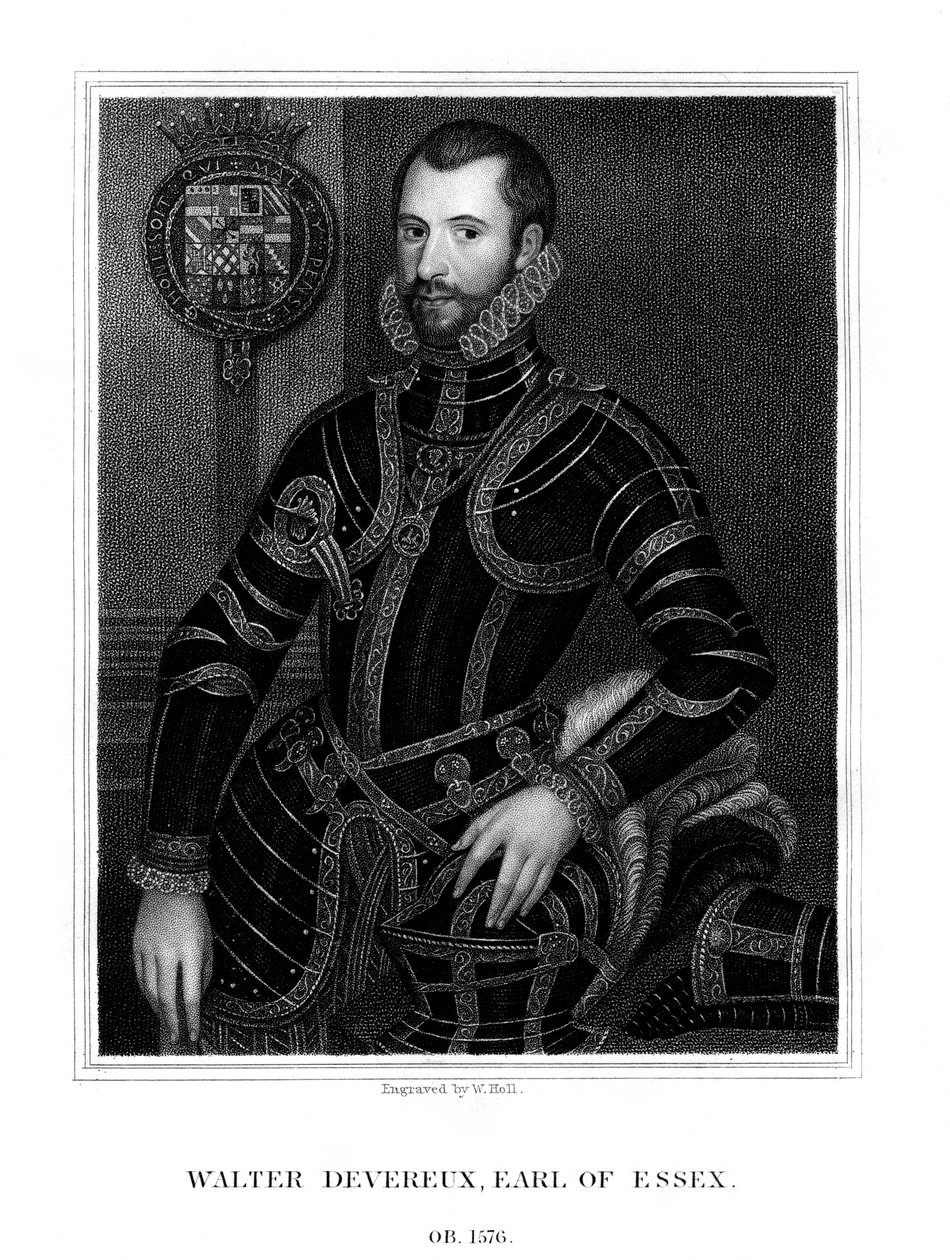 Walter Devereux, primer conde de Essex, noble inglés, 1824 de W. Holl
