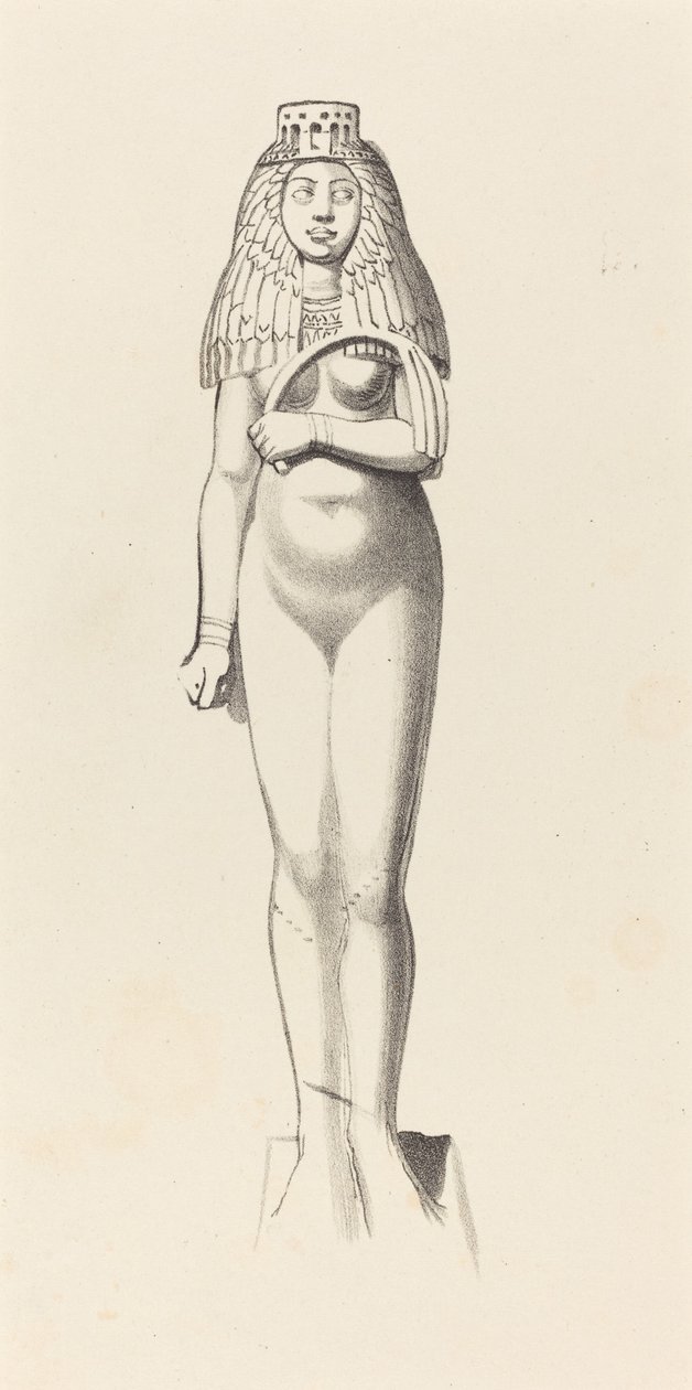 Figura de Bubaste o Isis de W. Walton after John Flaxman