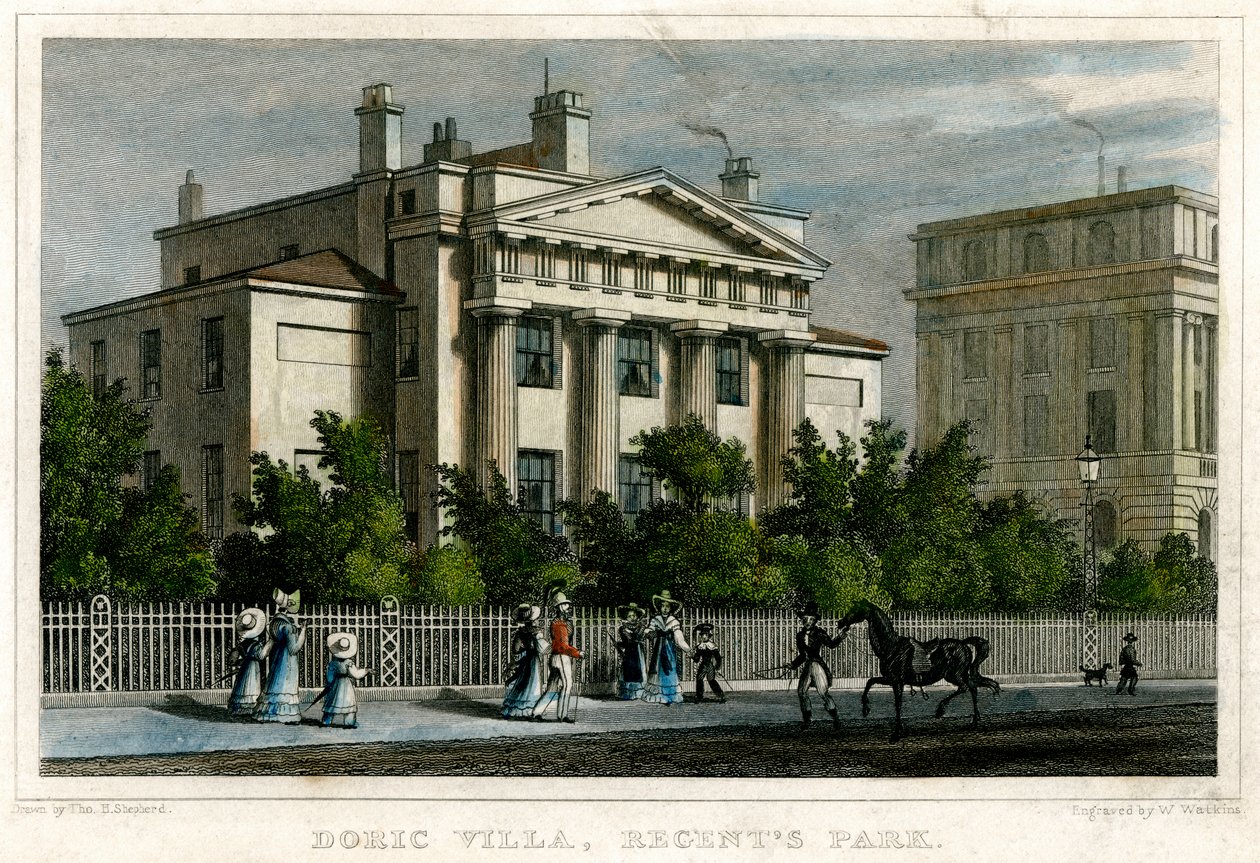 Villa dórica, Regent