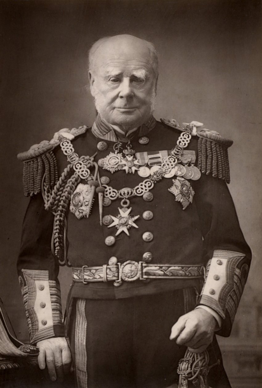 "Henry Keppel (1809-1904) Almirante y cortesano inglés. (woodburytype) de W. and D. (after) Downey