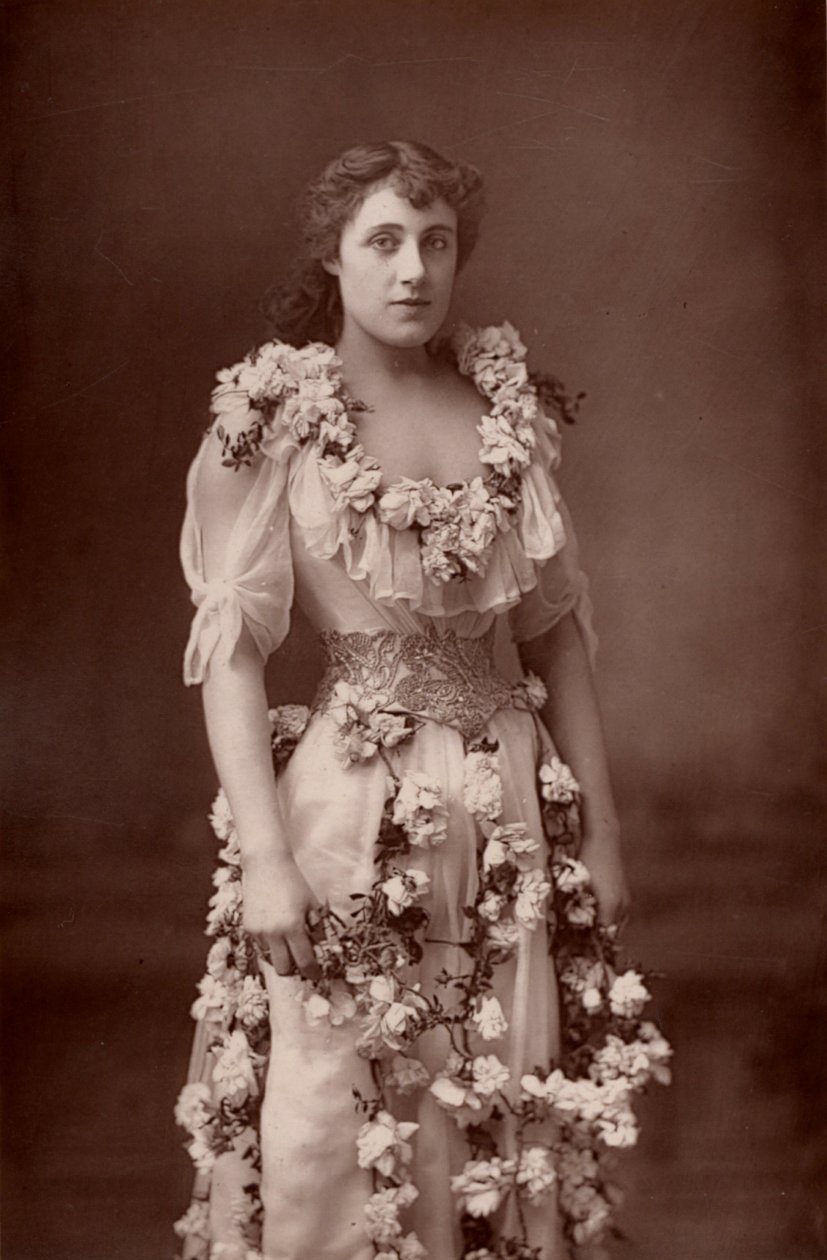 " Julia Neilson (1868-1957) Actriz inglesa.(woodburytype) de W. and D. (after) Downey