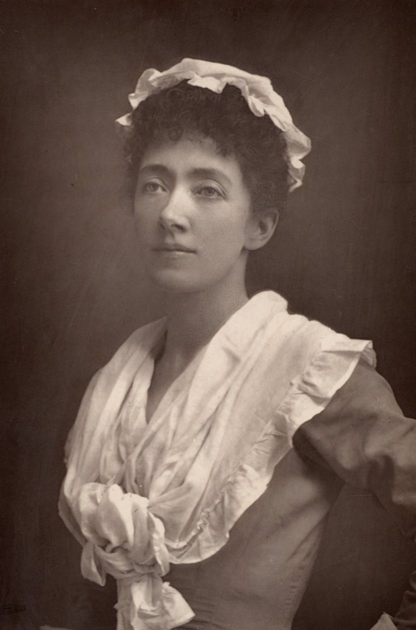 " Marion Terry (1852-1930) Actriz inglesa y hermana de Ellen Terry y Fred Terry (woodburytype) de W. and D. (after) Downey