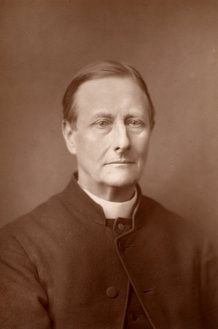 " Sabine Baring-Gould (1834-1924) Clérigo inglés, autor y escritor de himnos. Su himno más famoso es "Onward, Christian Soldiers "(woodburytype) de W. and D. (after) Downey