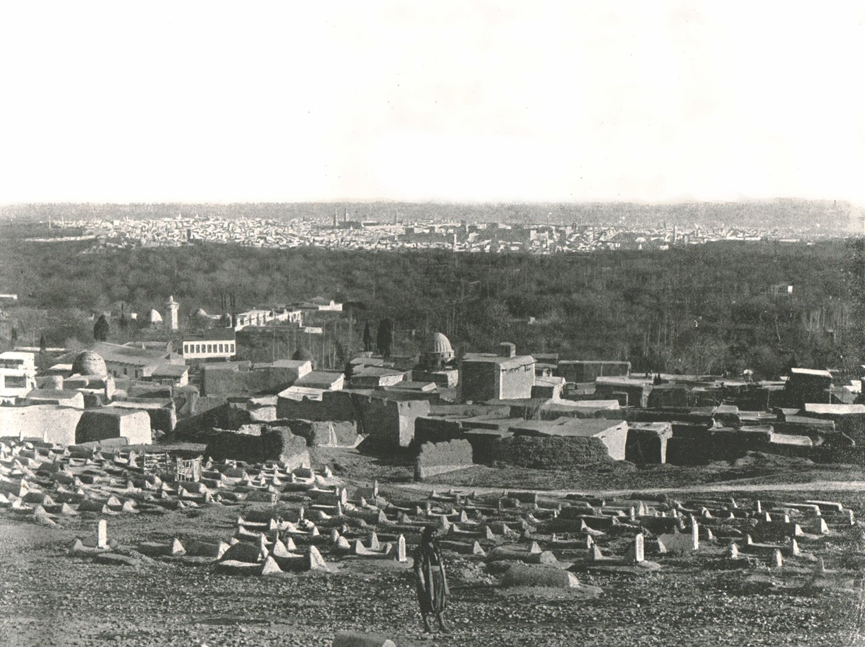 Panorama de la Ciudad desde Sulhieh, Damasco, Siria Otomana de W and S Ltd