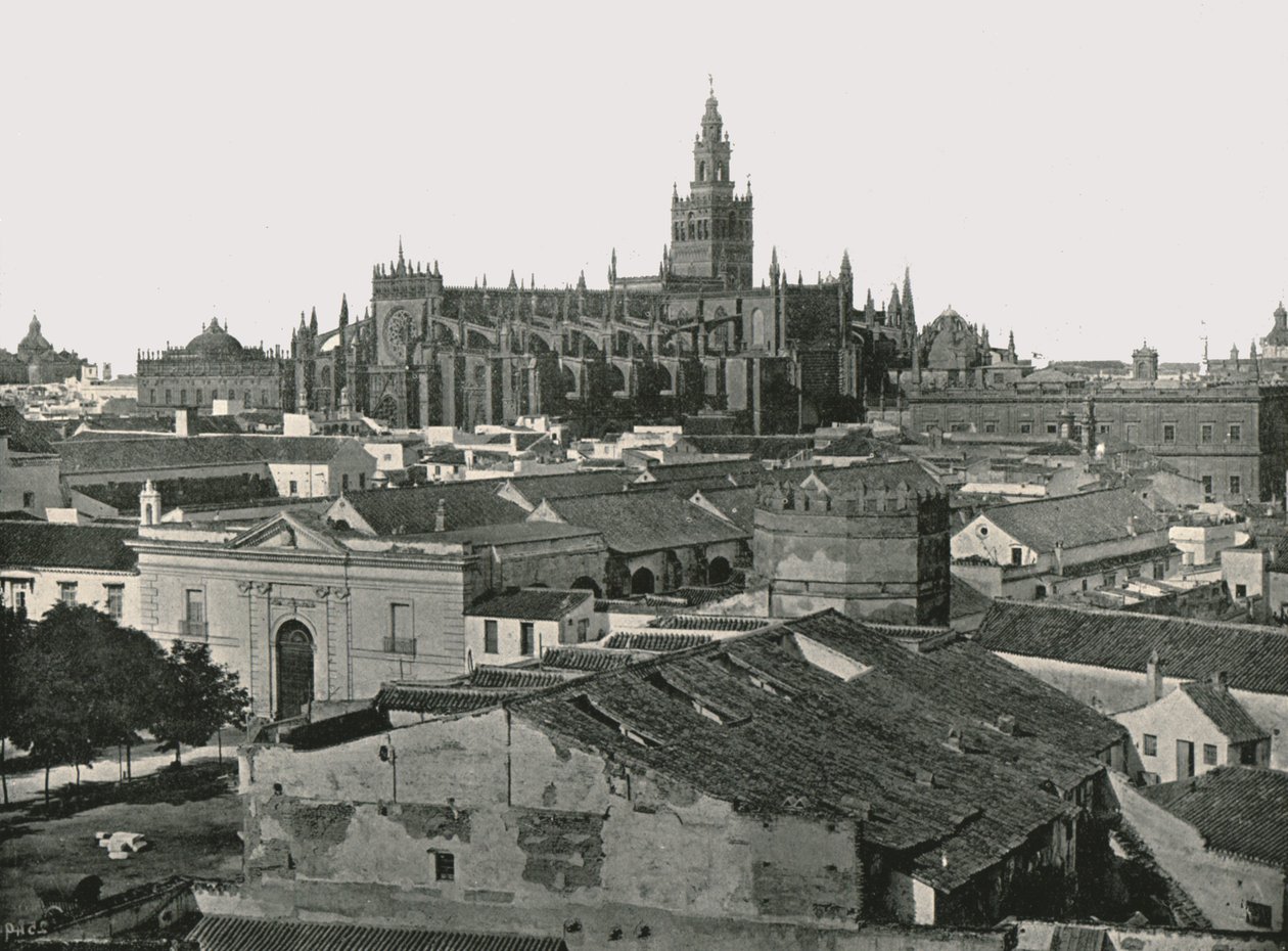 La catedral, Sevilla, España de W and S Ltd