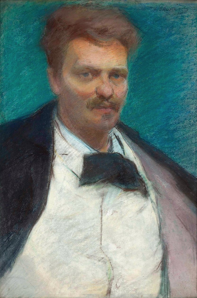 Retrato de August Strindberg de Wadysaw Slewinski