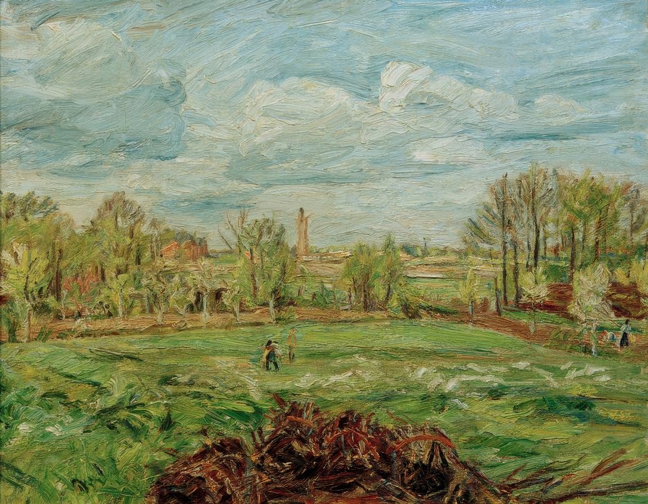Paisaje de primavera de Waldemar Rosler