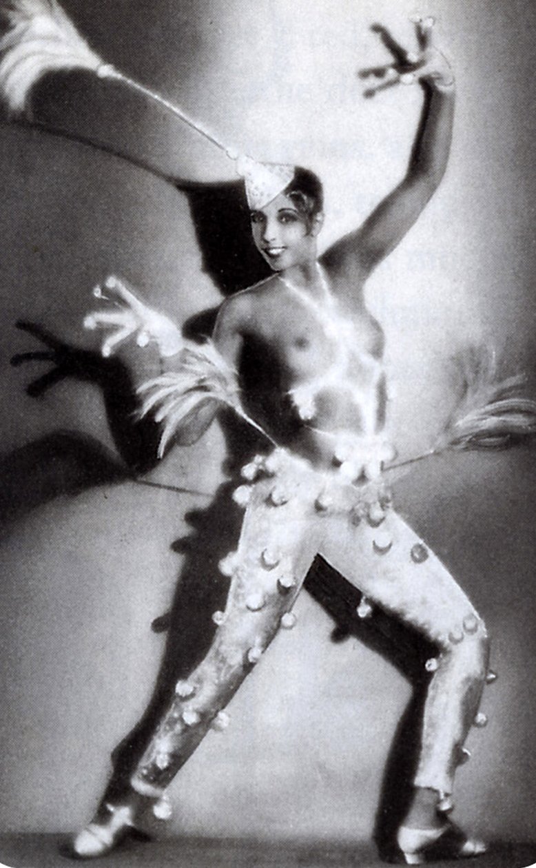 Josephine Baker c.1927 (foto en blanco y negro) de Walery