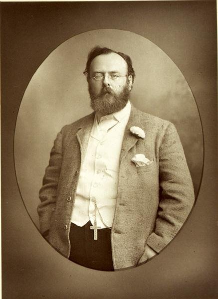 Retrato de Robert Buchanan de Walery Rzewuski