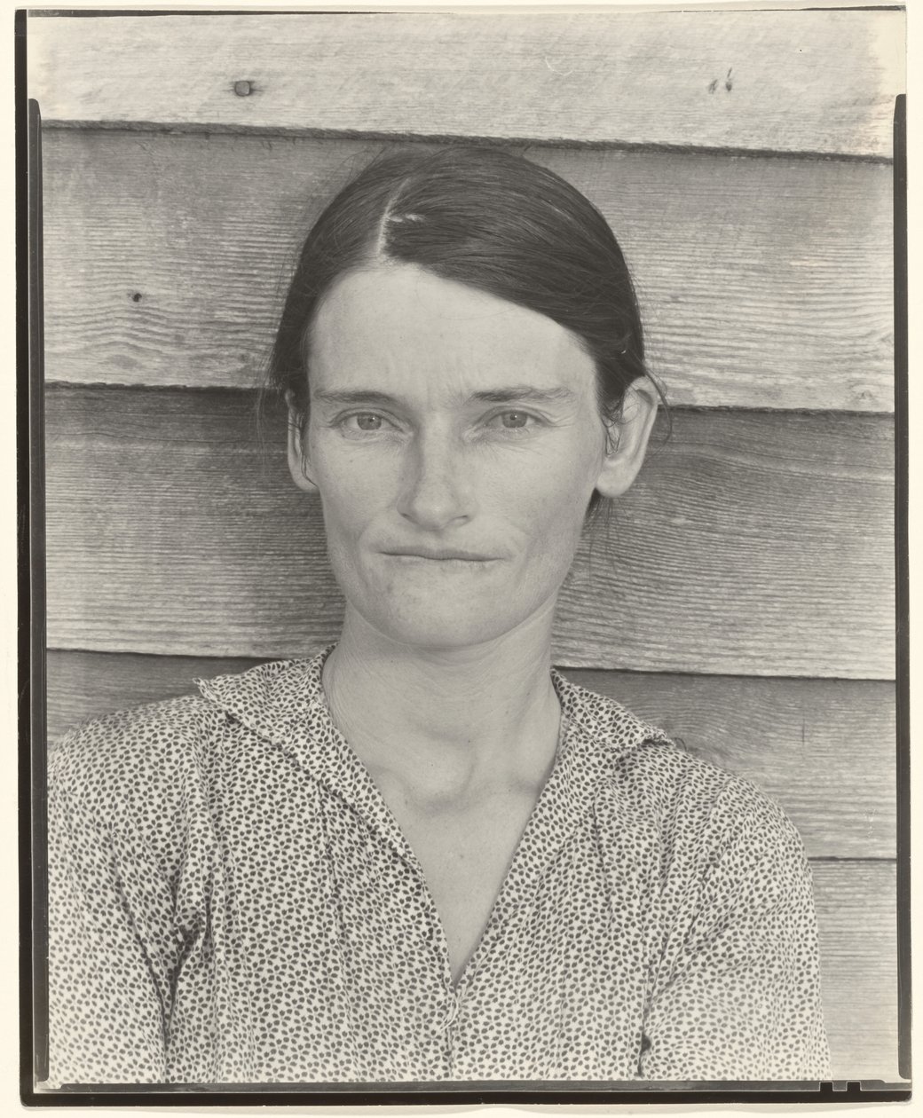 Allie Mae Burroughs, esposa de un aparcero de algodón, condado de Hale, Alabama de Walker Evans