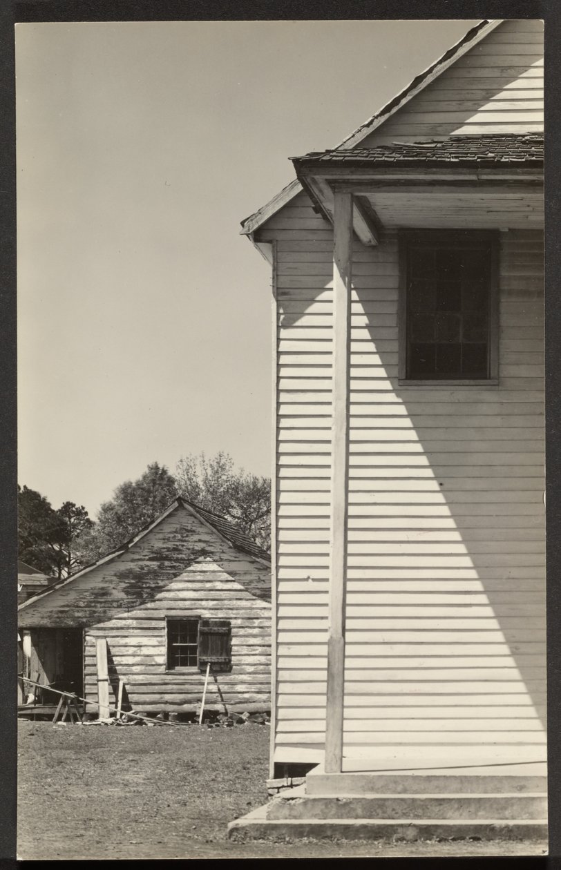 [Detalle de la Iglesia del Negro, Carolina del Sur] de Walker Evans