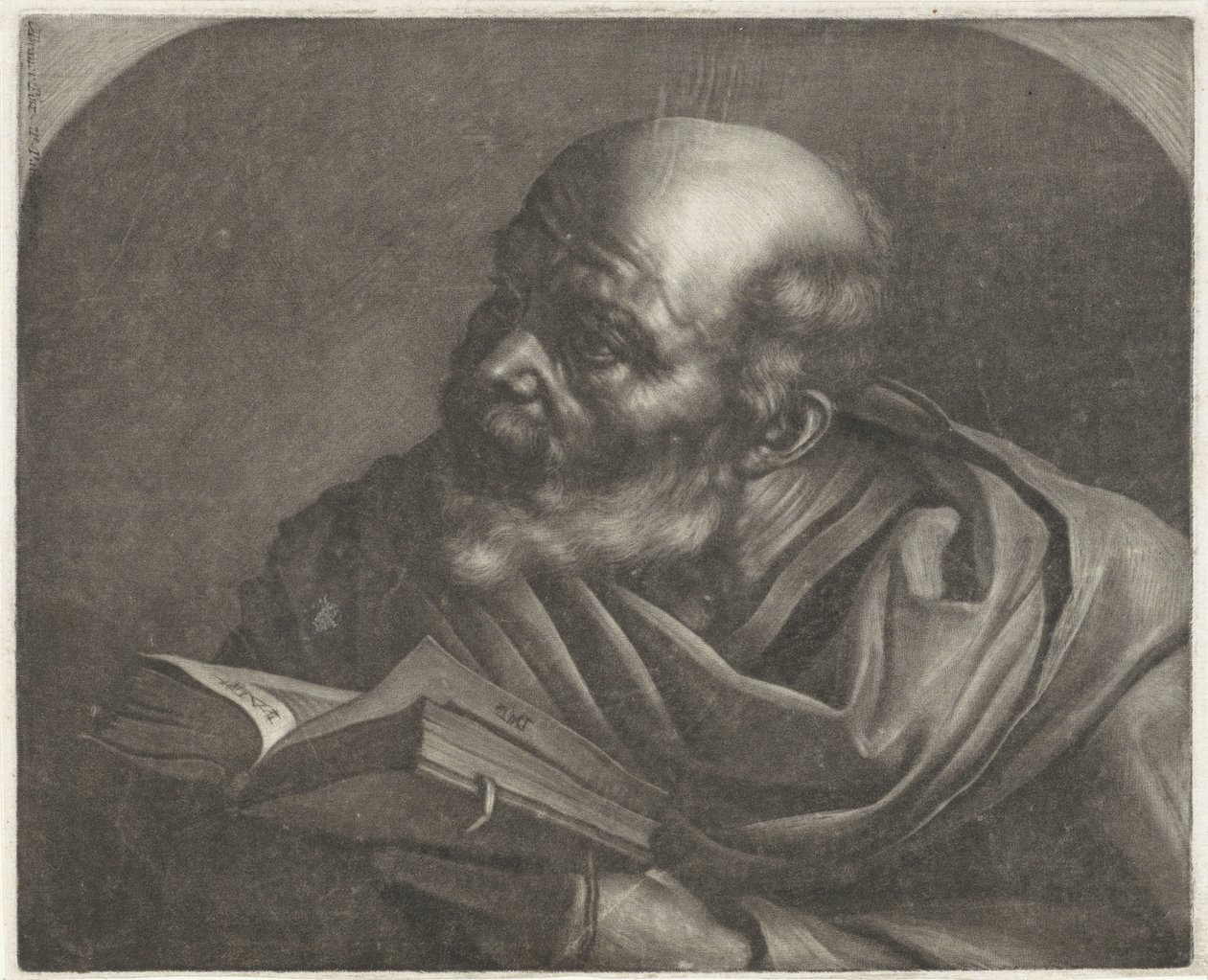 Hombre calvo de Wallerant Vaillant