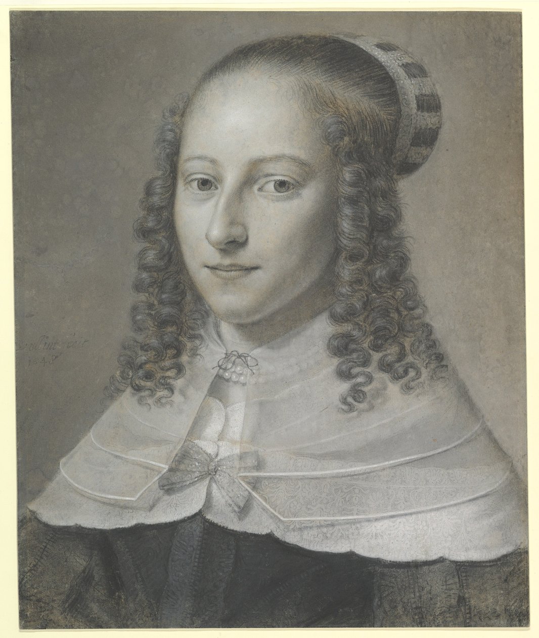 Retrato de una joven de Wallerant Vaillant