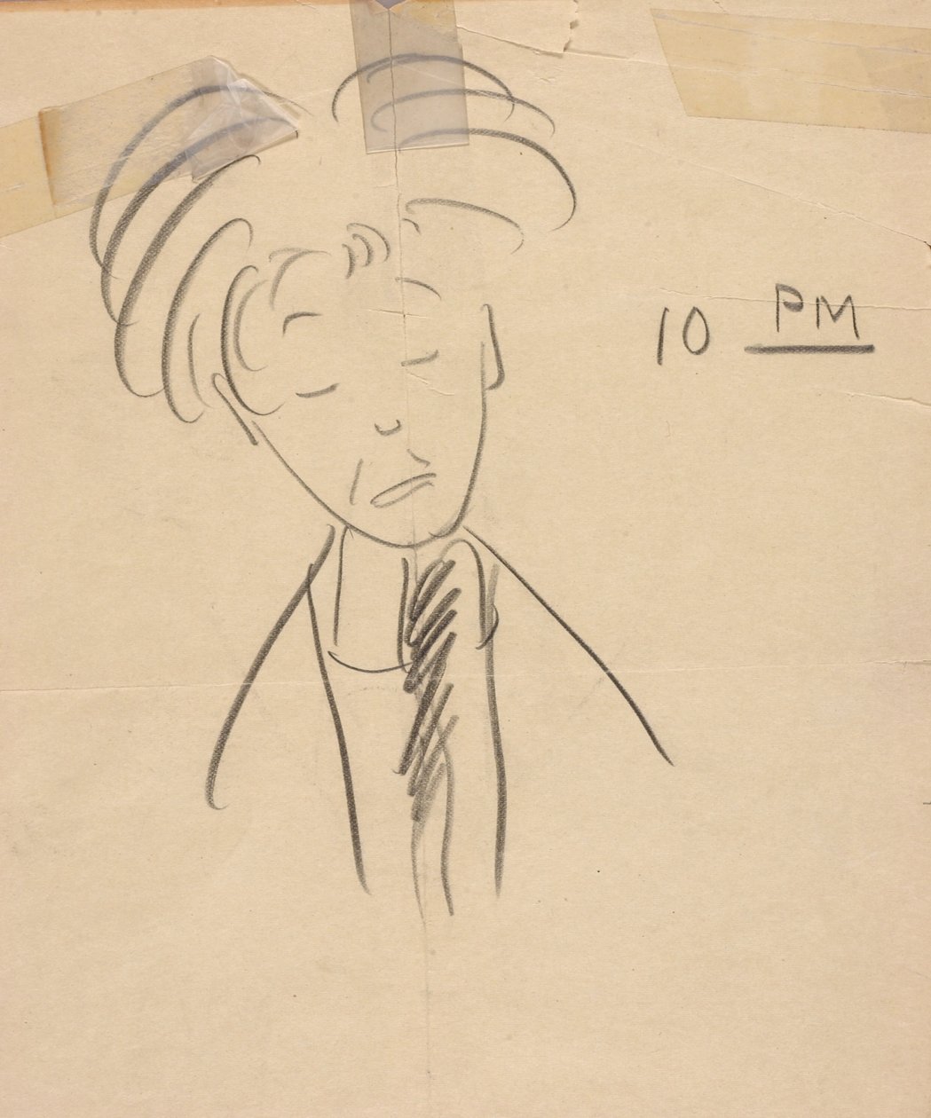 22 h (Retrato de La Salle Spier) de Walt Kuhn