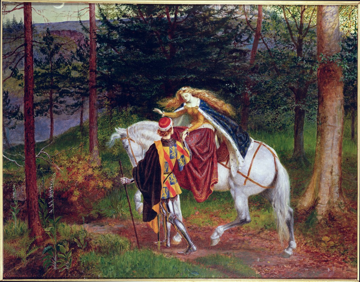 La Belle Dame Sans Merci de Walter Crane