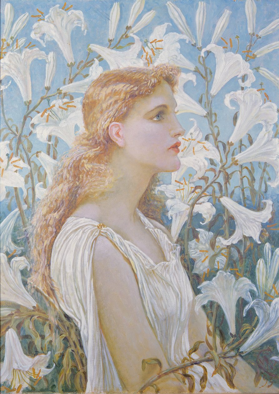 Lirios, 1893 de Walter Crane