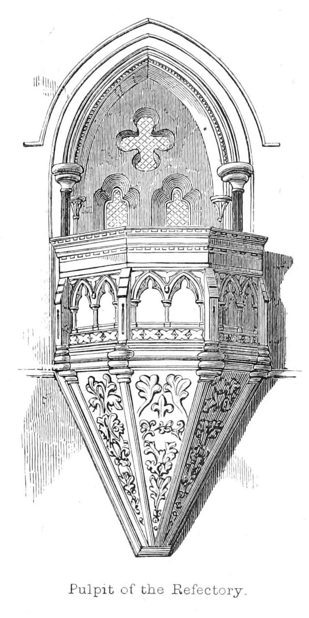 Púlpito del Refectorio de Walter Crane