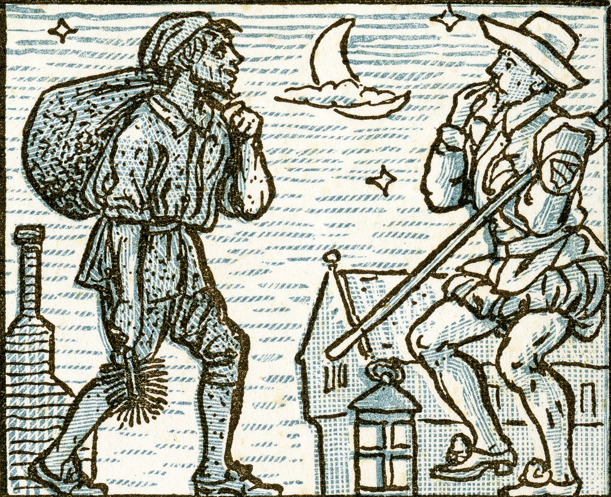 El Barrendero, ilustración de la canción 