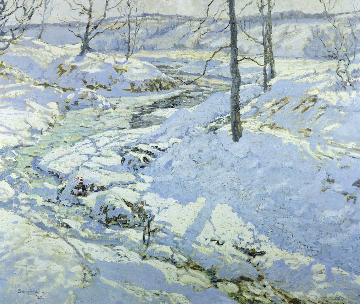 Luz de la mañana, 1922 de Walter Elmer Schofield