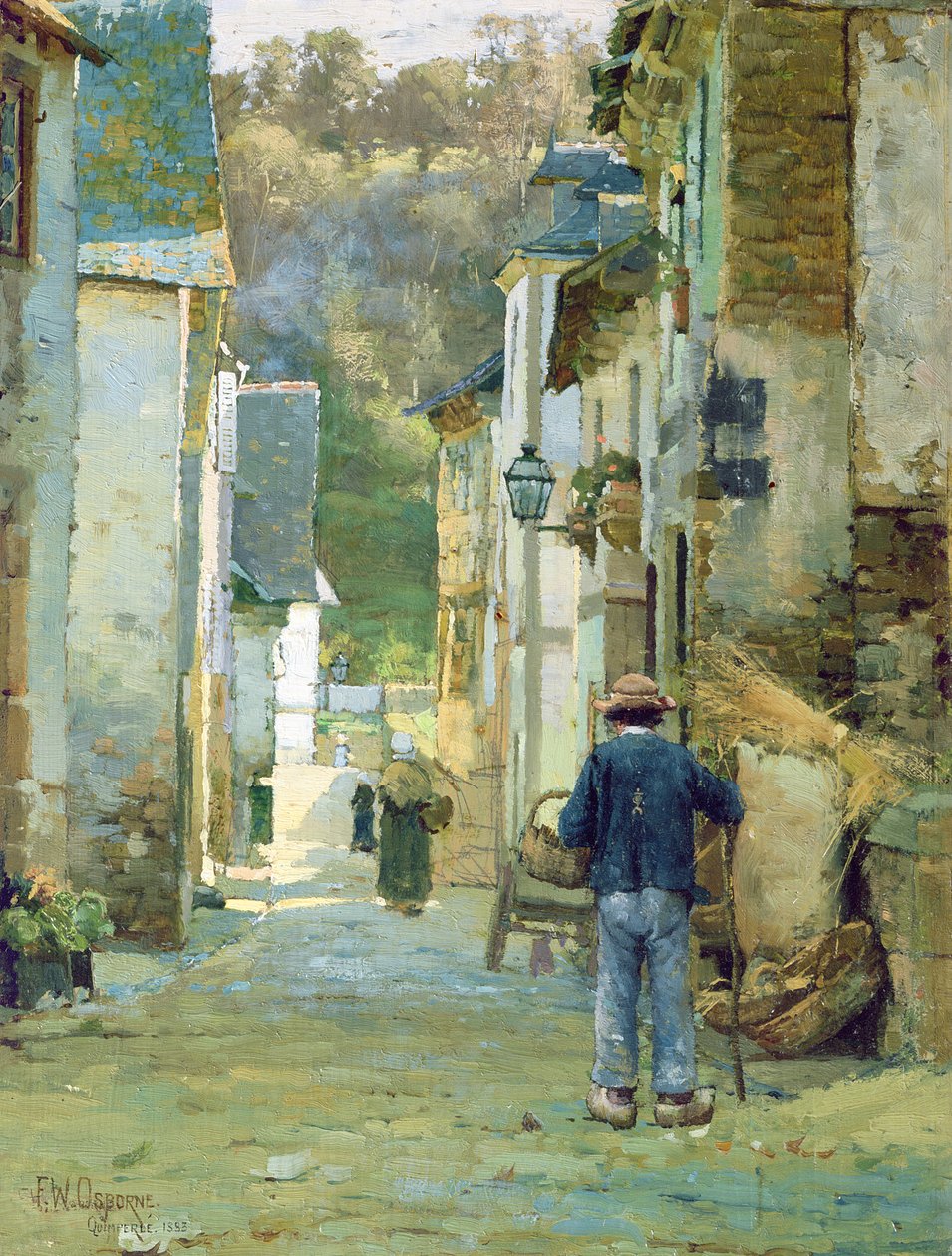 Quimperlé, 1883 de Walter Frederick Osborne