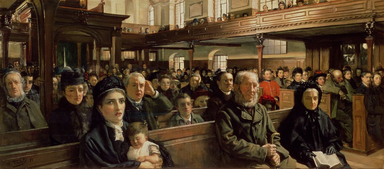 El sermón, 1888 de Walter Frederick Roofe Tyndale