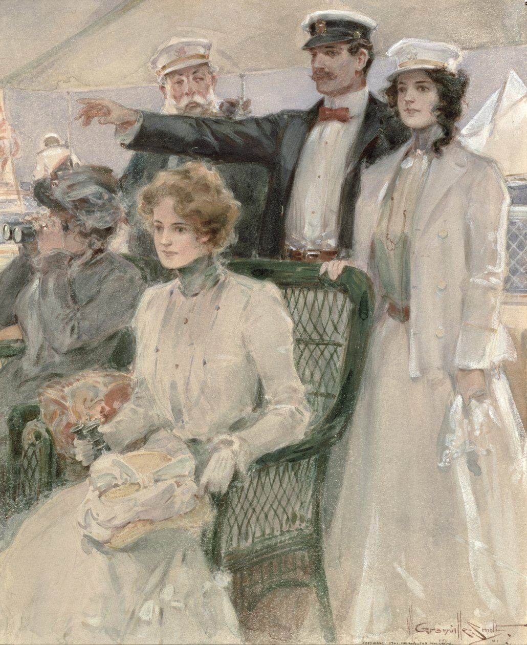 A Bordo del Barco, 1901 de Walter Granville Smith