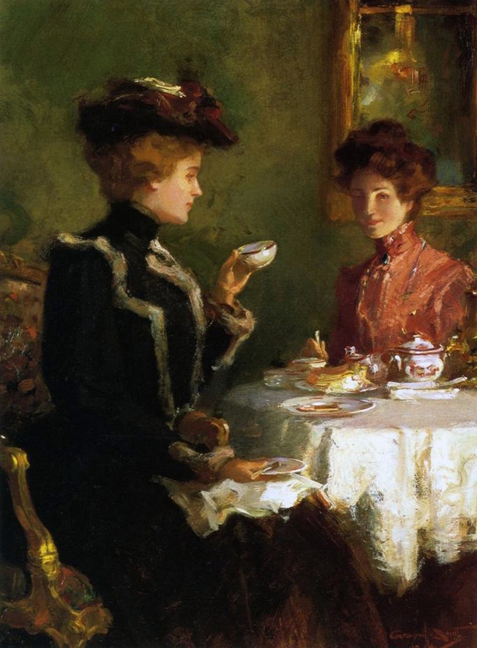 Hora del té, 1904 de Walter Granville Smith